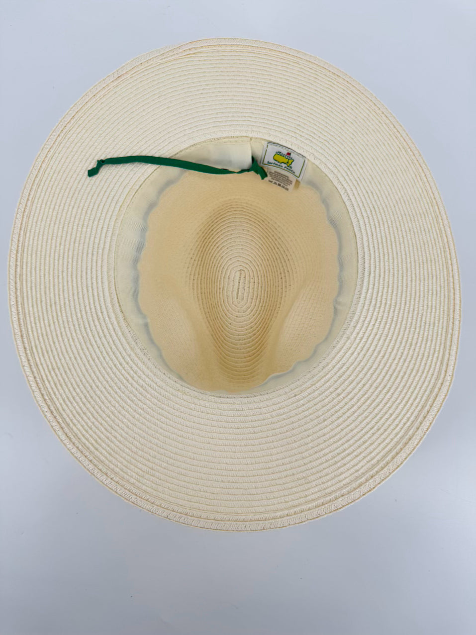 DORFMAN PACIFIC Natural & Green Straw Unisex Hat NWT