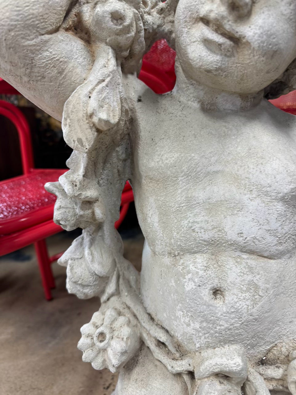 Concrete Cherub Statuary