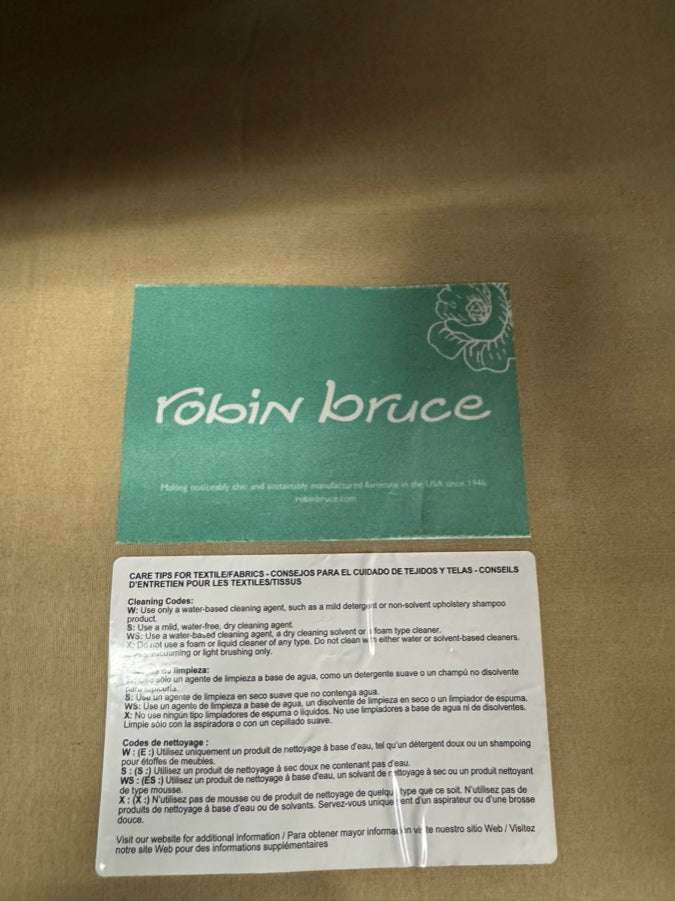 ROBIN BRUCE Taupe Swivel Chair