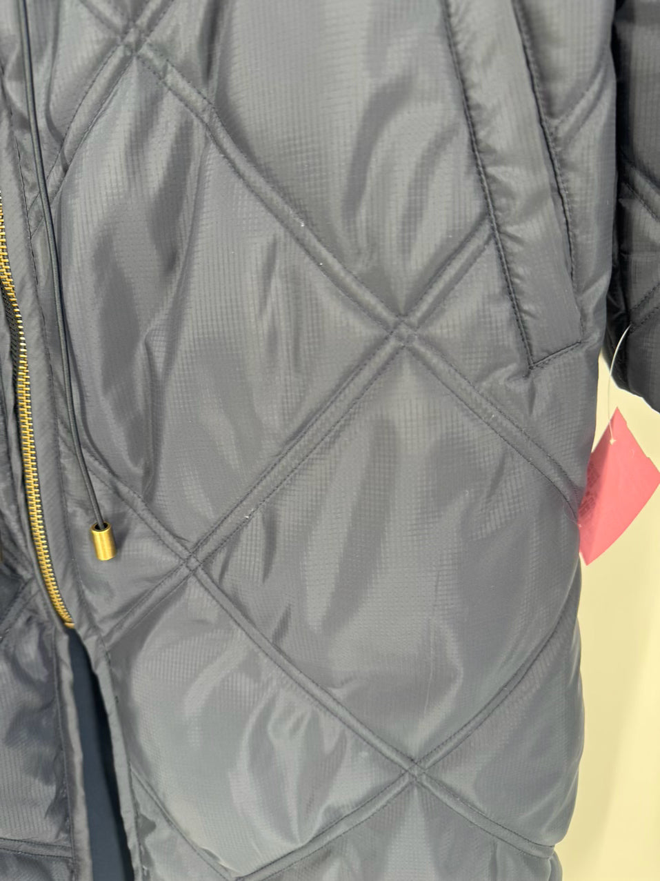 MARIE OLIVER Size M/L Navy Quilted Jacket