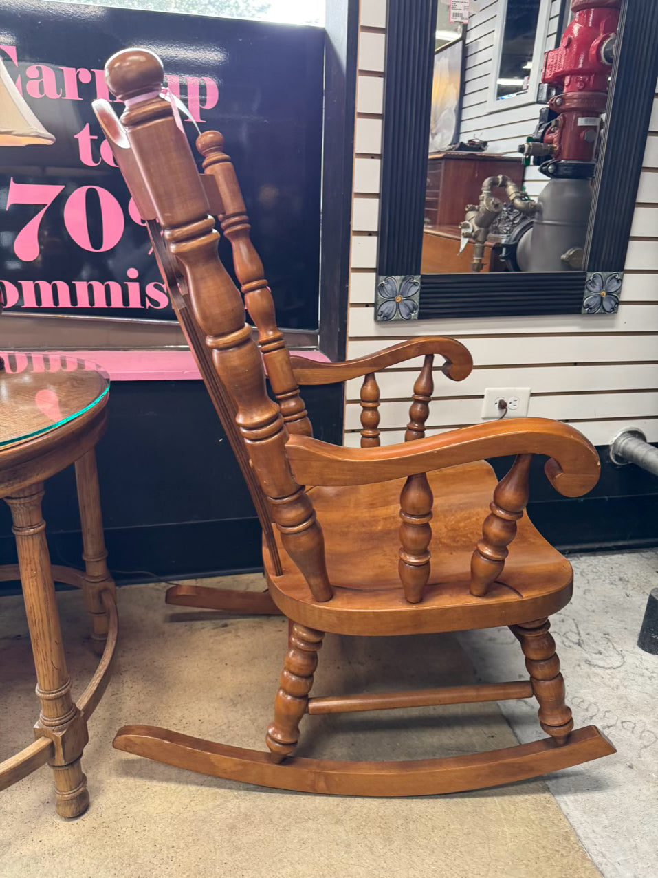 TELL CITY Maple Rocking Chair