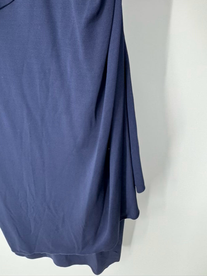 ARMANI COLLEZIONI Size 44 Navy Dress