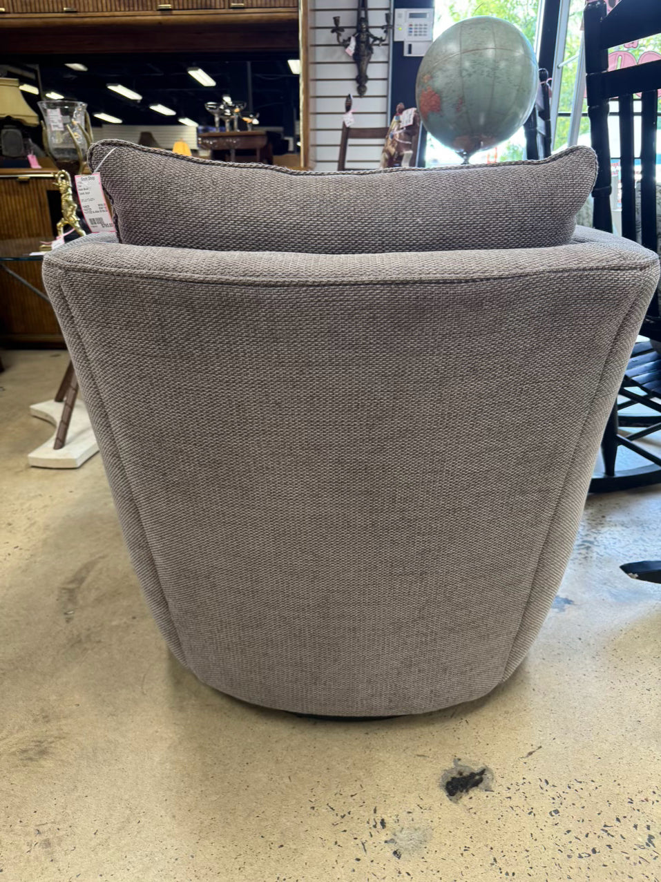 ROBIN BRUCE Taupe Swivel Chair