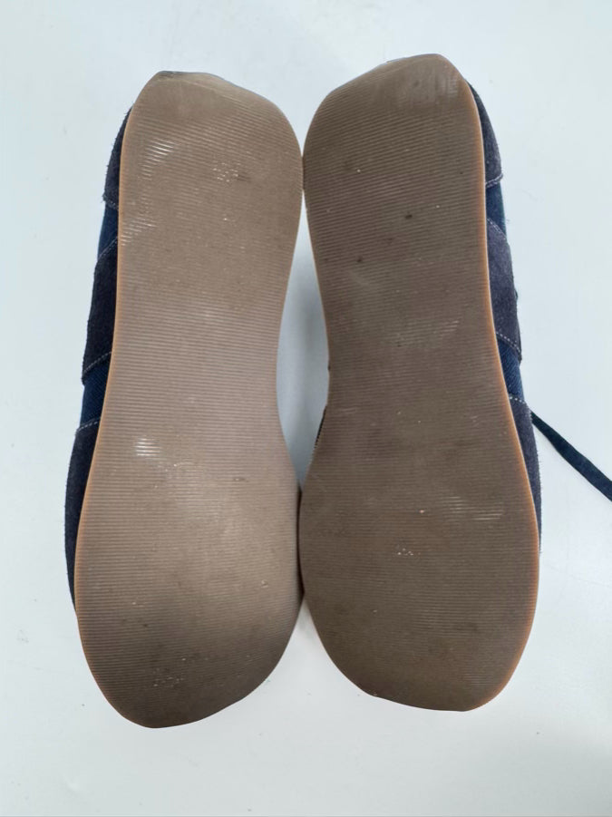 PETER MILLAR Size 10 Navy Suede Sneakers