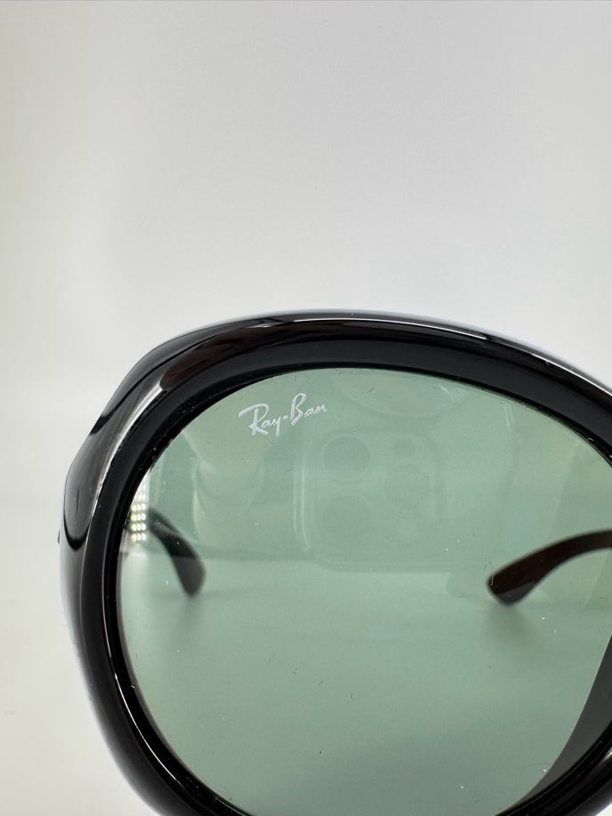 RAY BAN Black Round Sunglasses