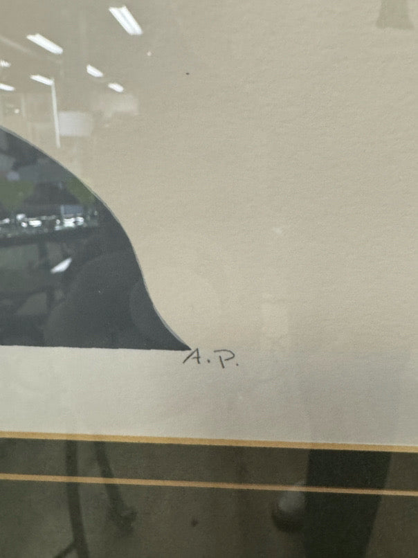 KAMY "Silver Lake" Artist Proof in Silver Frame