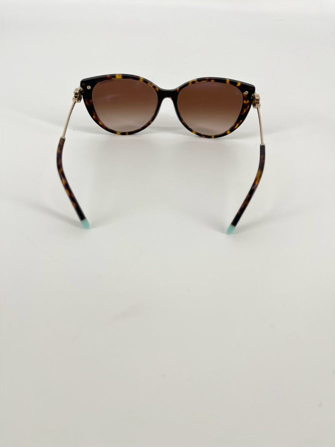 TIFFANY & CO. Tortoise Shell Metal Sunglasses