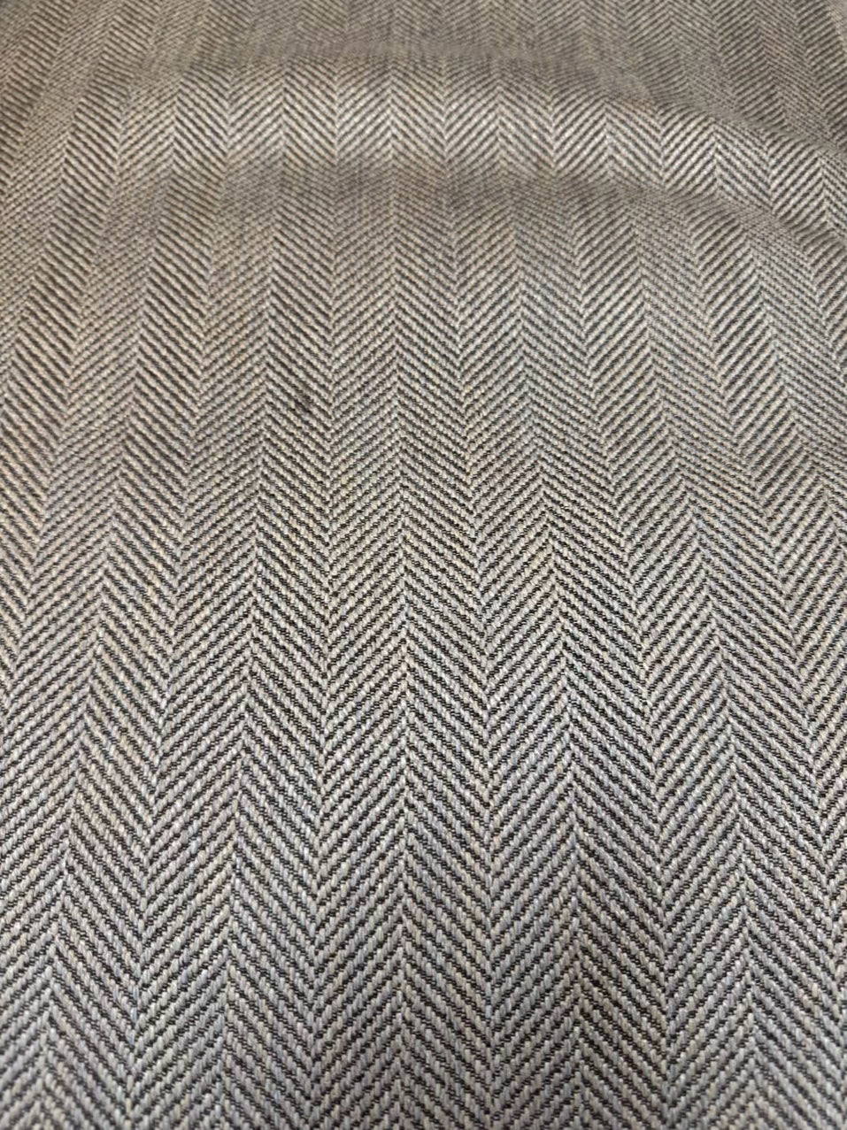 Gray Herringbone Chair