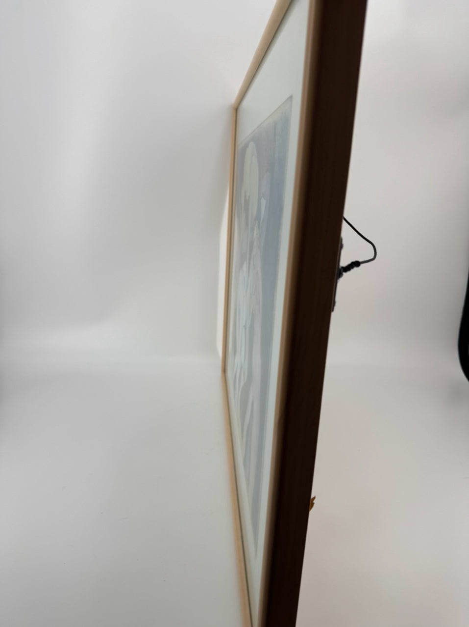 ALEX HITCHCOCK Nudes Framed Art in Blond Wood Frame