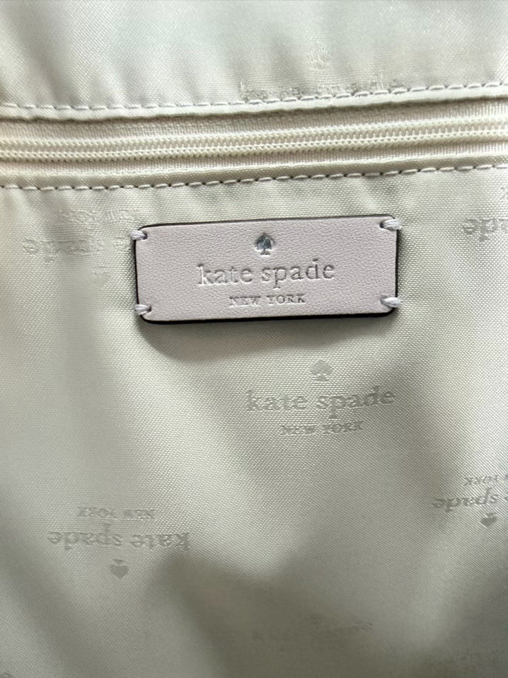 KATE SPADE Bridget Lilac Crinkle Patent Leather Large Tote NWT
