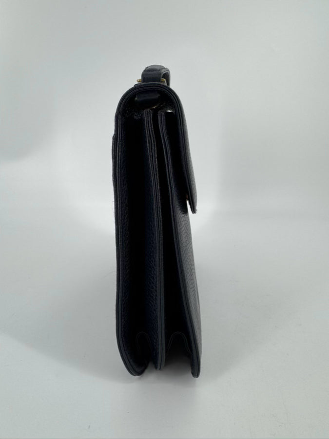 MARK CROSS Navy Leather Purse