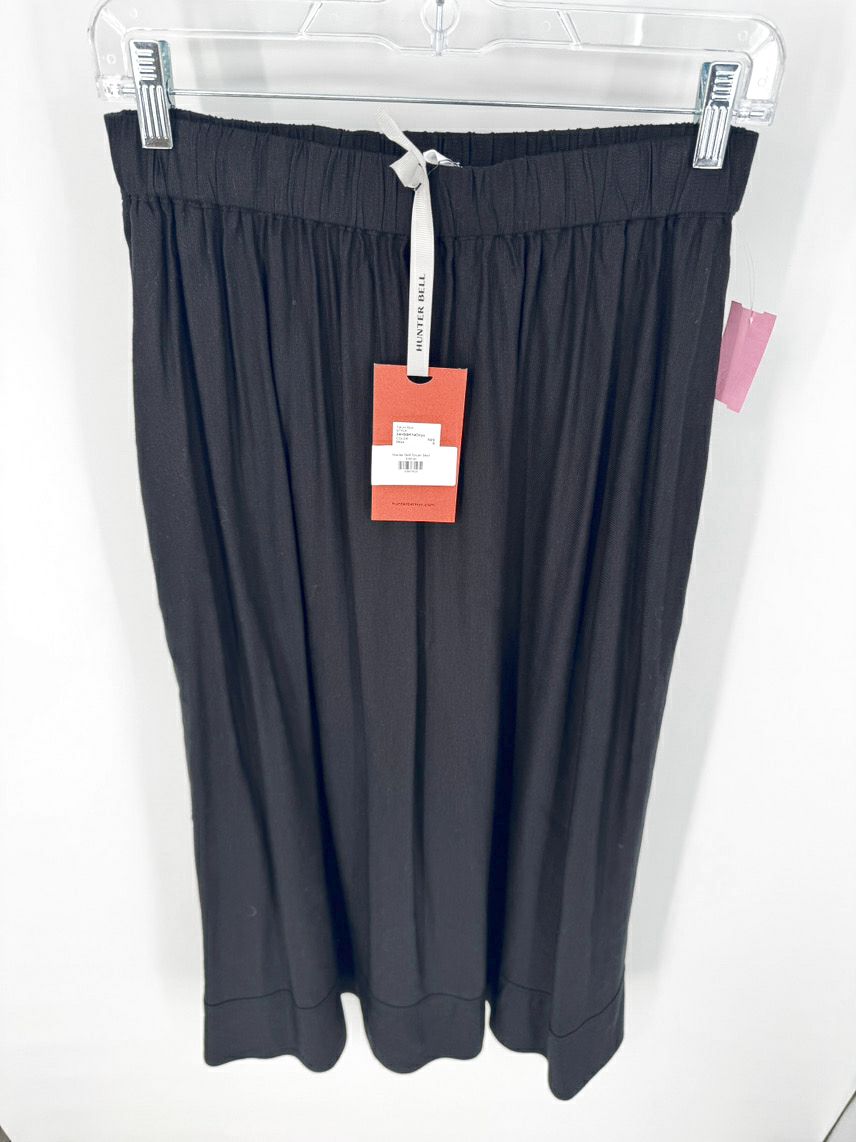 HUNTER BELL Size S Black Tatum Skirt NWT