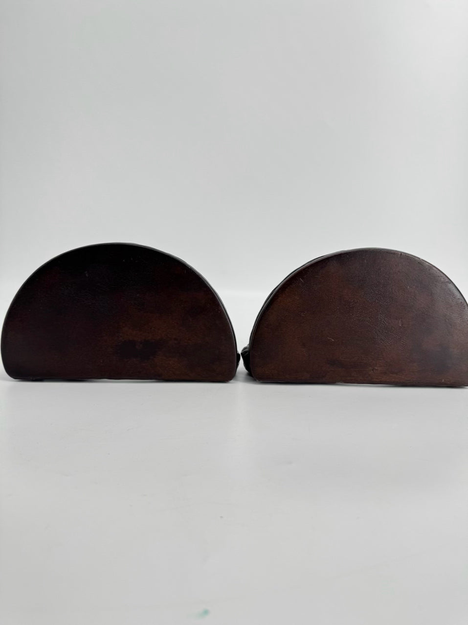 Brown & Gold Resin Pair of Wall Brackets