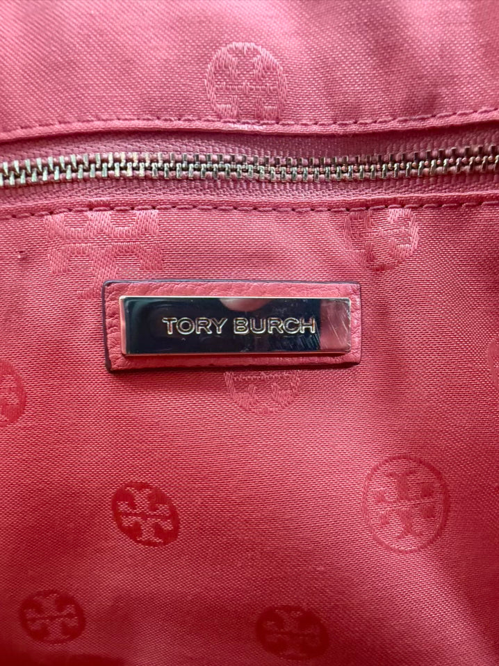TORY BURCH Coral Leather Purse