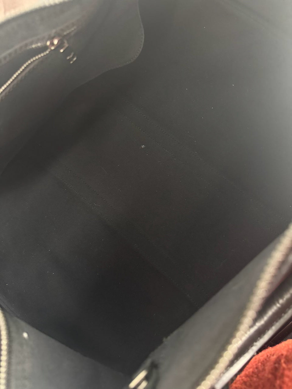 LOUIS VUITTON Black & Gray Monogram Keepall Bandouliere 55 Duffle Bag