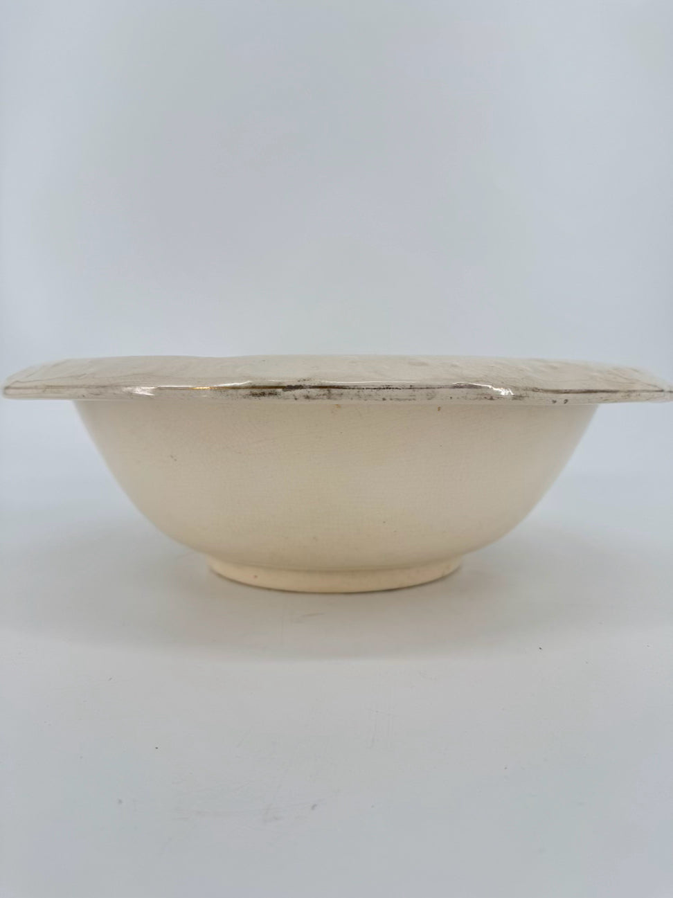VINTAGE Pink & Green Floral Wash Bowl