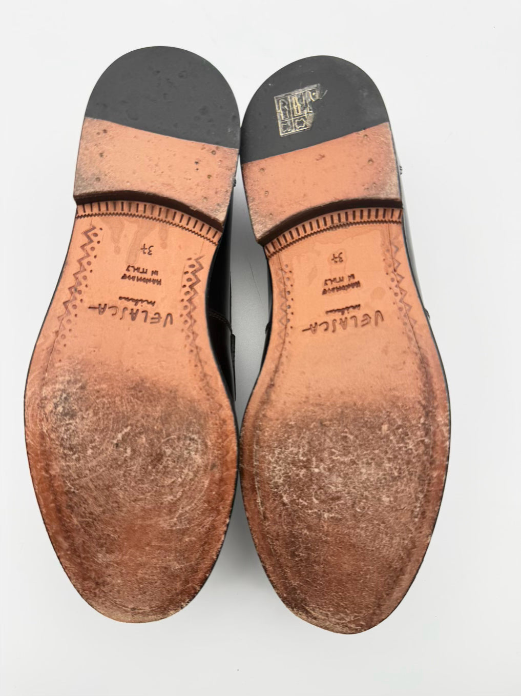 VELASCA WMNS Size 37 Brown Leather Loafers