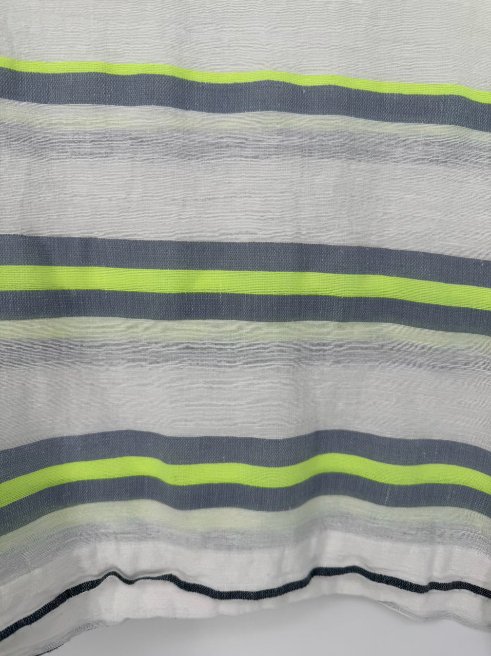 LEMLEM Size L White Stripe Tunic