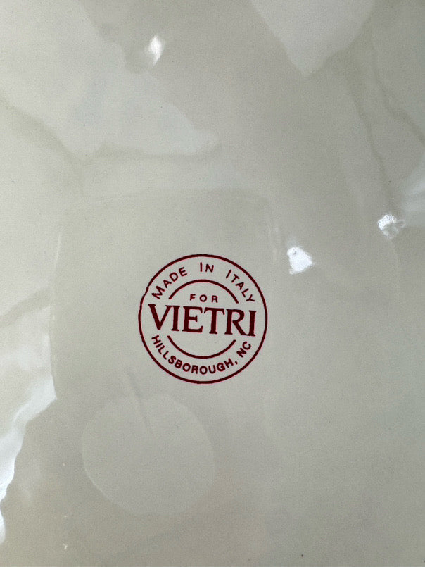VIETRI Multicolor Set of 4 Pottery Plates