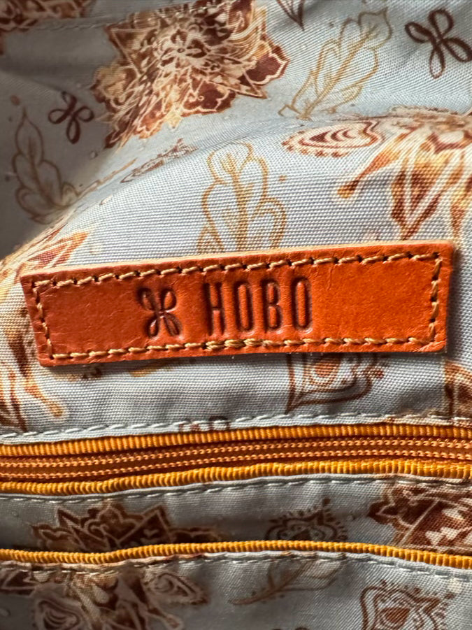HOBO Rust Leather Backpack
