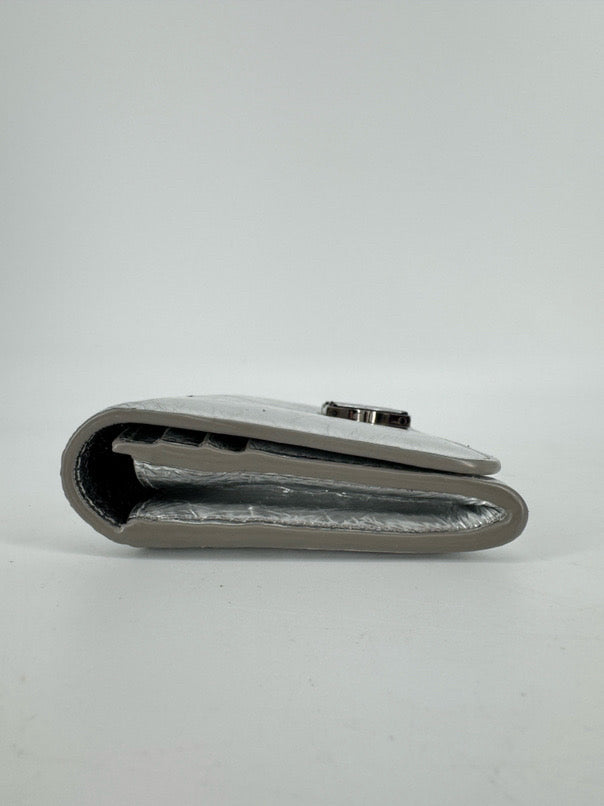 CHLOE Silver Leather Wallet