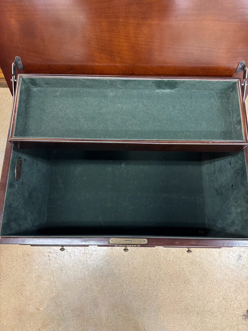 Wood Felt-Lined Hope Chest