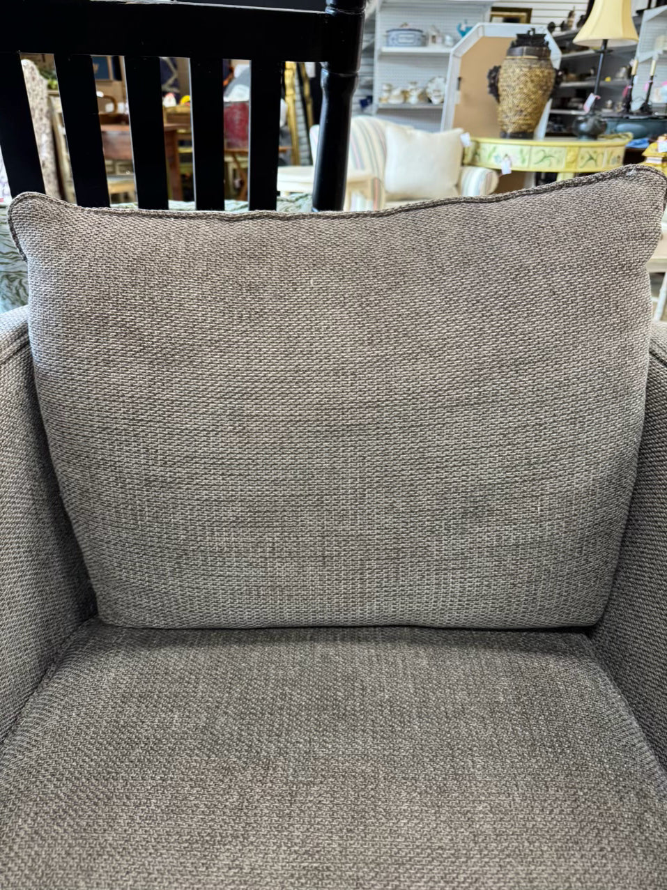 ROBIN BRUCE Taupe Swivel Chair