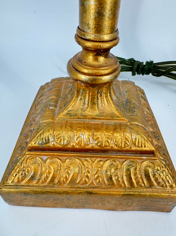 CURREY & CO. Brushed Gold w/ Prisms Pair of Buffet Lamps