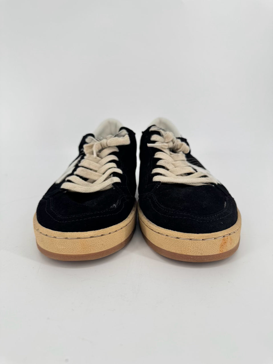 GOLDEN GOOSE X CONVERSE Size 40 Black Suede Sneakers