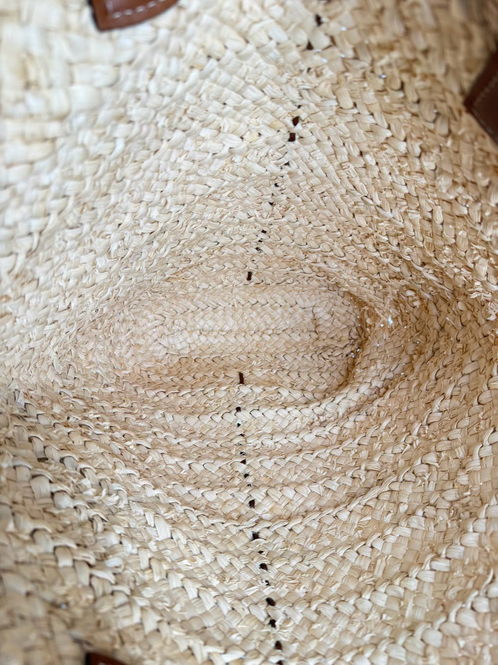 TORY BURCH Natural Straw Tote Bag