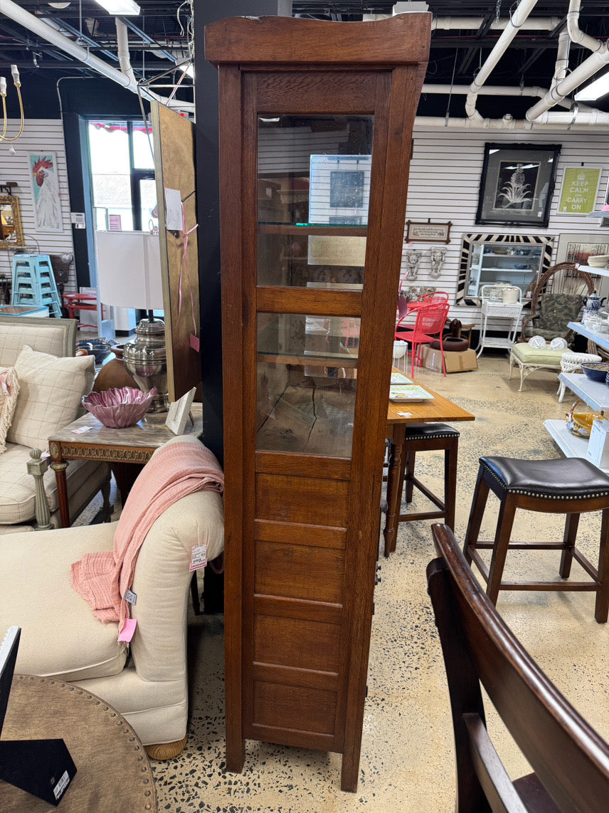 ANTIQUE Oak Pie Safe