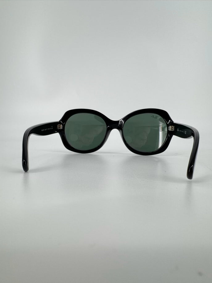 RAY BAN Black Round Sunglasses