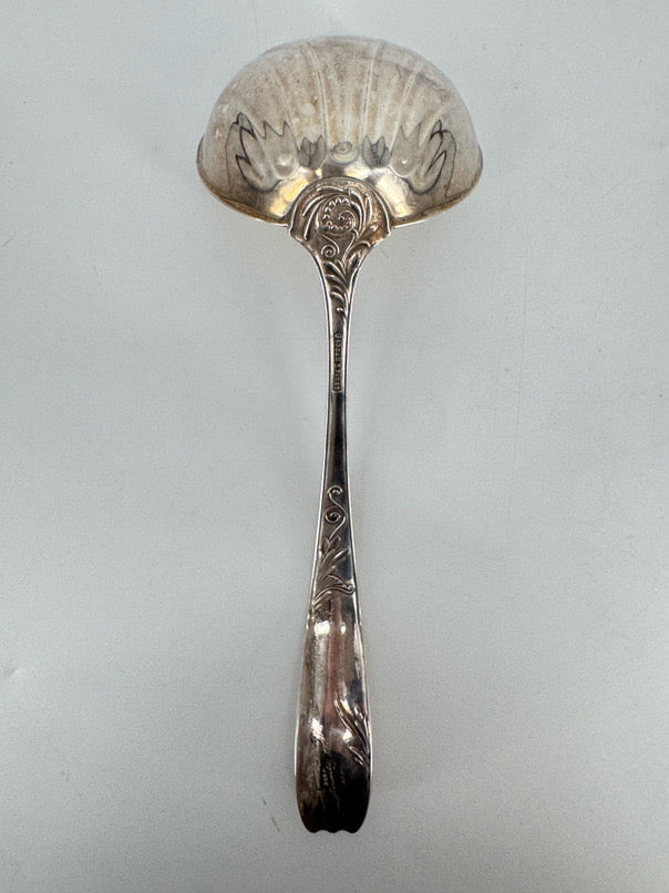 GORHAM Silver Plate Engraved Ladle