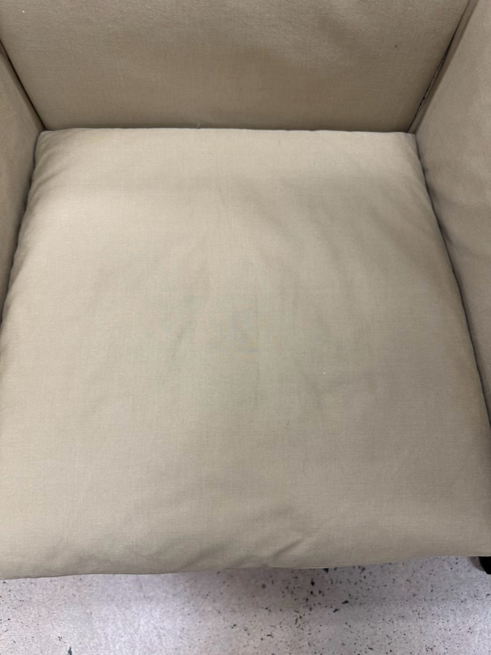 LEE INDUSTRIES Tan Slip Cover Side Chair