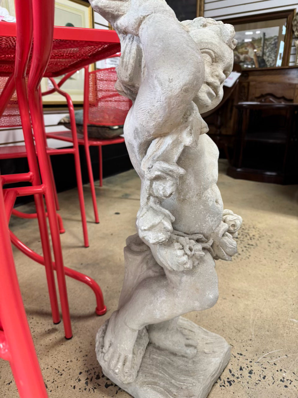 Concrete Cherub Statuary