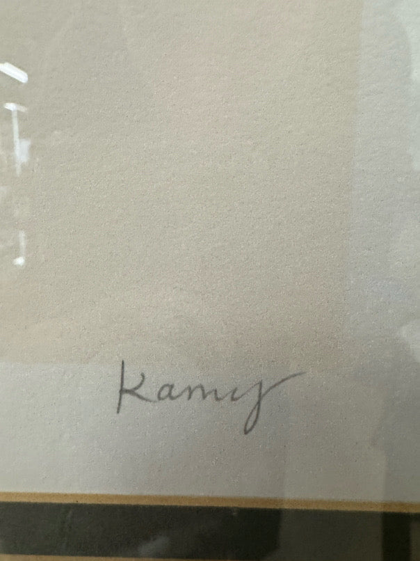 KAMY "Silver Lake" Artist Proof in Silver Frame