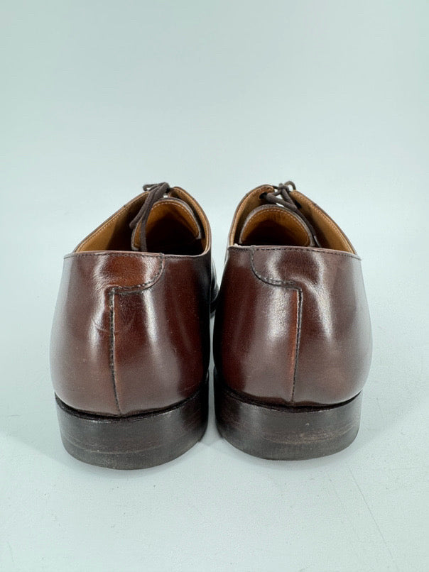CROCKETT & JONES Size 10 Cognac Leather Dress Shoes