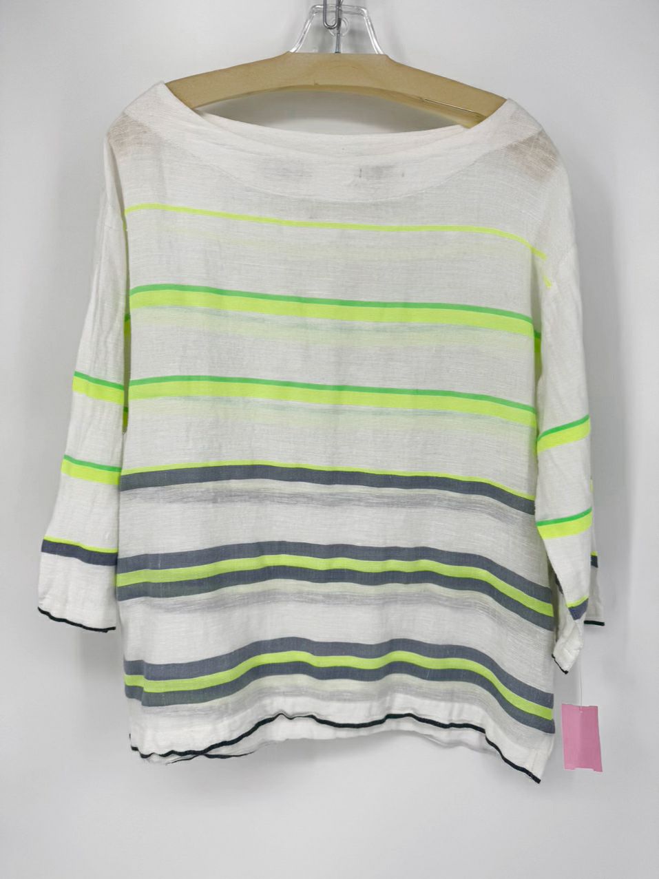 LEMLEM Size L White Stripe Tunic