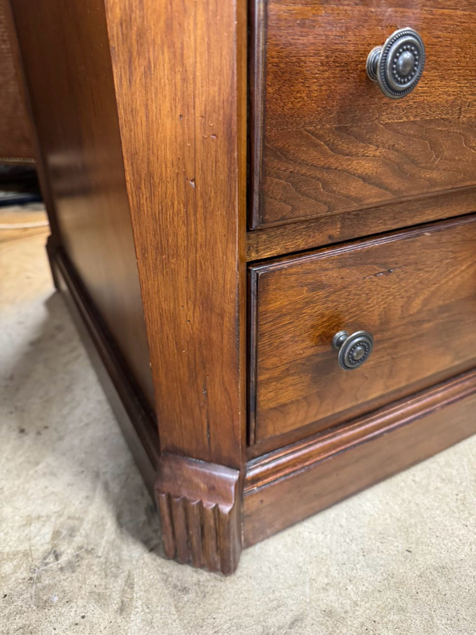 HECKMAN Wood 3-Drawer End Table
