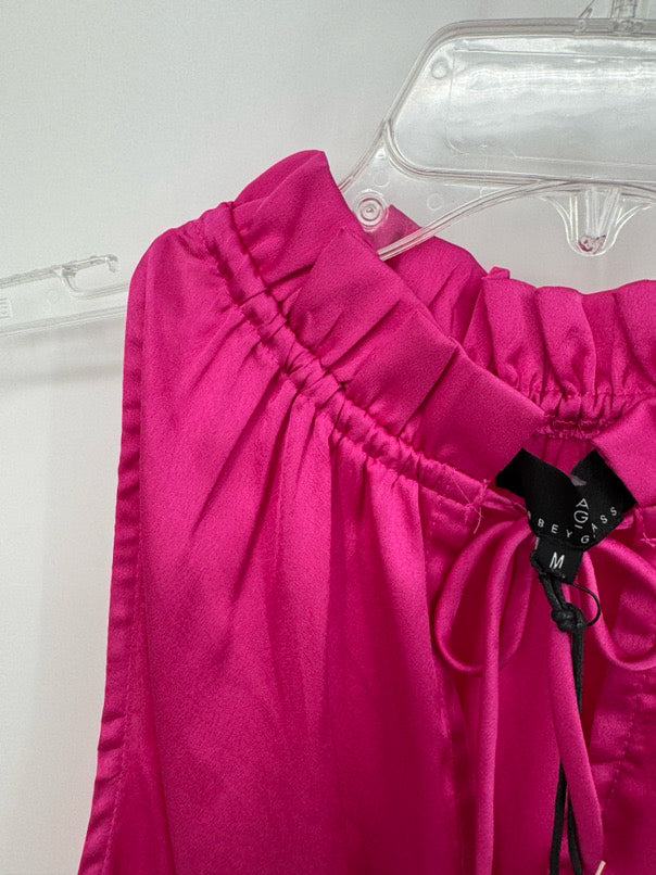 ABBEYGLASS Size M Magenta Sleeveless Gillian Top NWT