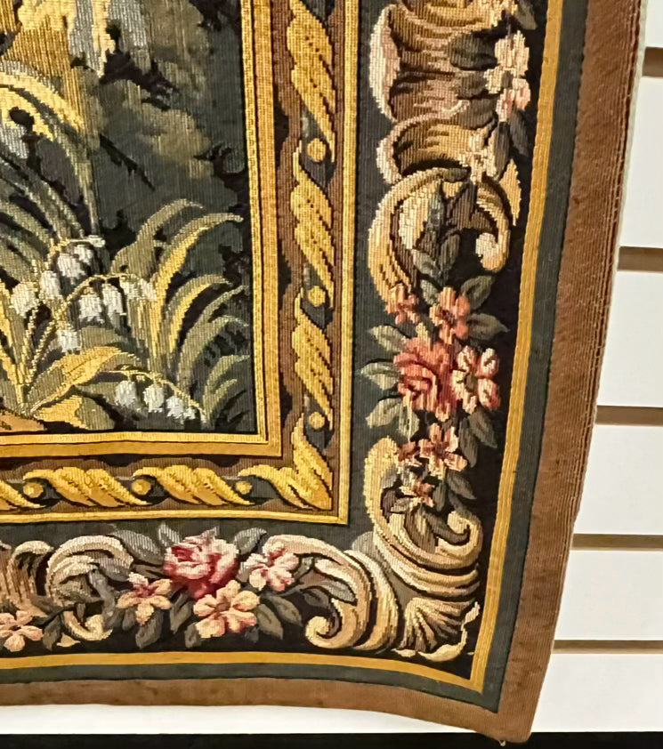 French Tapestry W/ Hardware