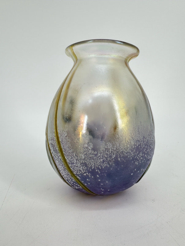 EICKHOLT 2004 Iridescent Glass Vase