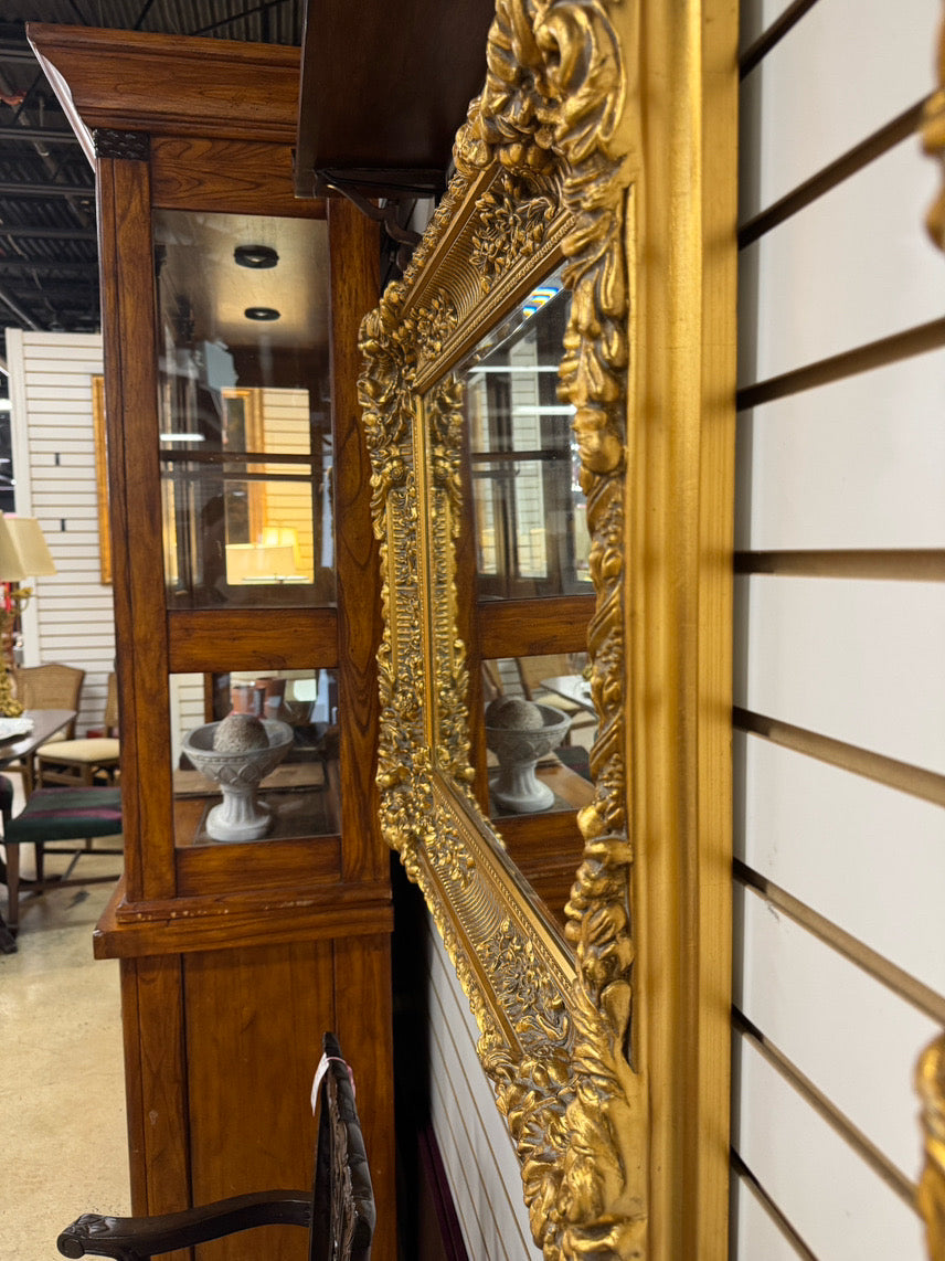 Gold Beveled Ornate Mirror
