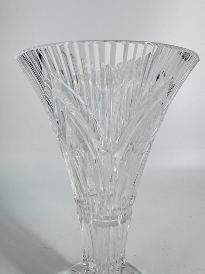WATERFORD Crystal Romance of Ireland Rock of Cashel Vase