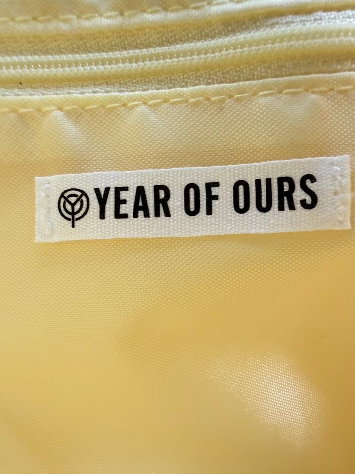 YEAR OF OURS Yellow Backpack NWT