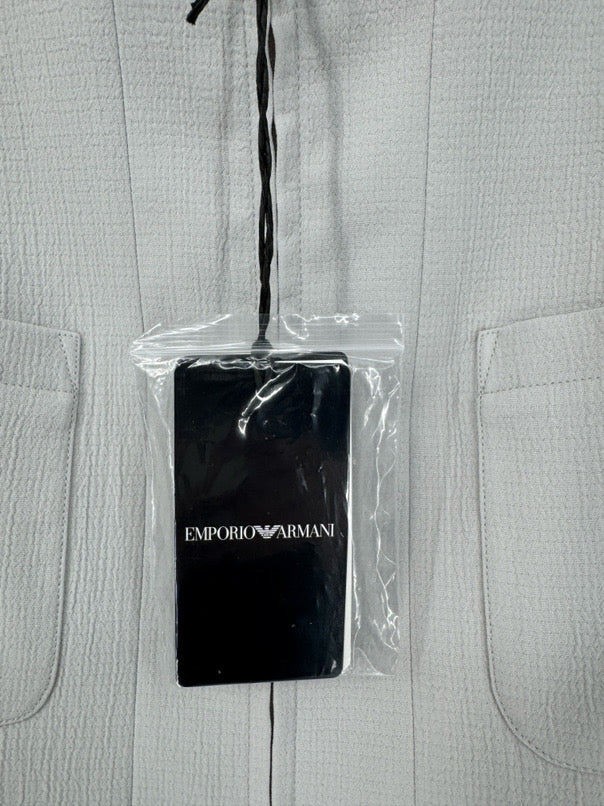 EMPORIO ARMANI Size 46 Light Gray Jacket NWT