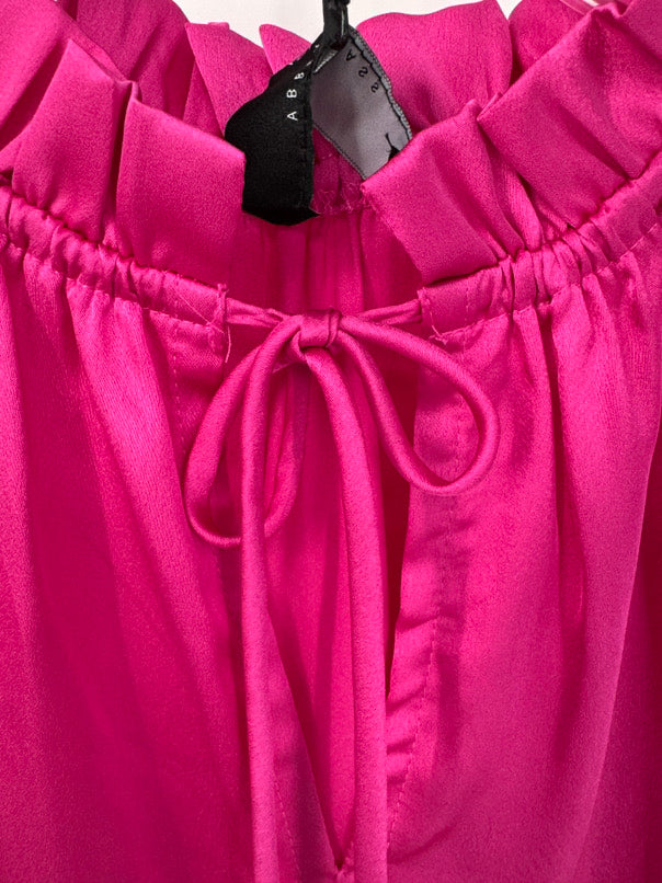 ABBEYGLASS Size M Magenta Sleeveless Gillian Top NWT