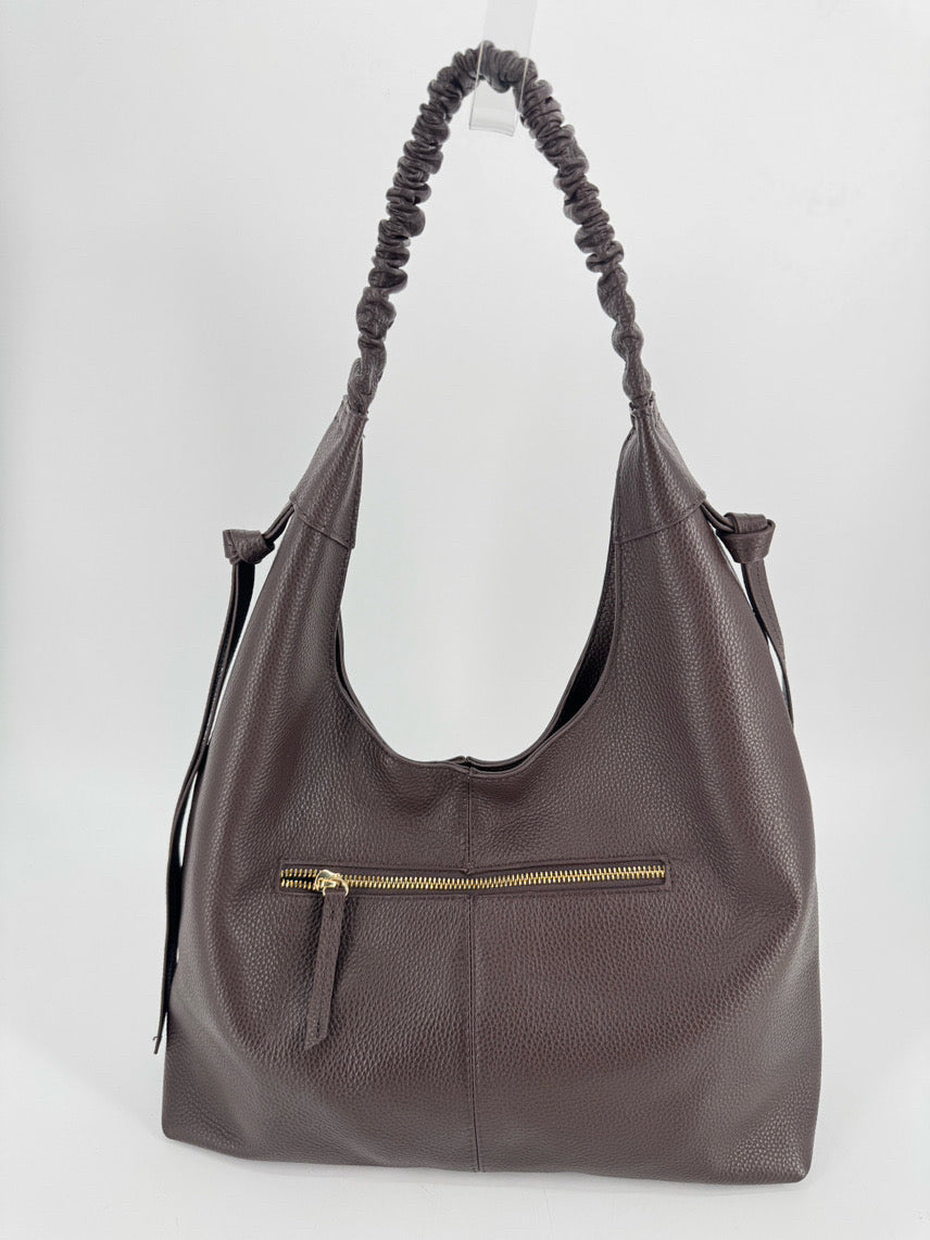 LAGGO Chocolate Leather Purse