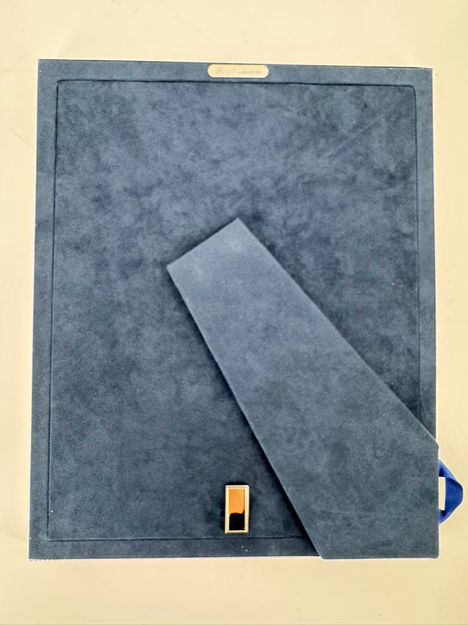 RALPH LAUREN Silver Luke Picture Frame w/ Box