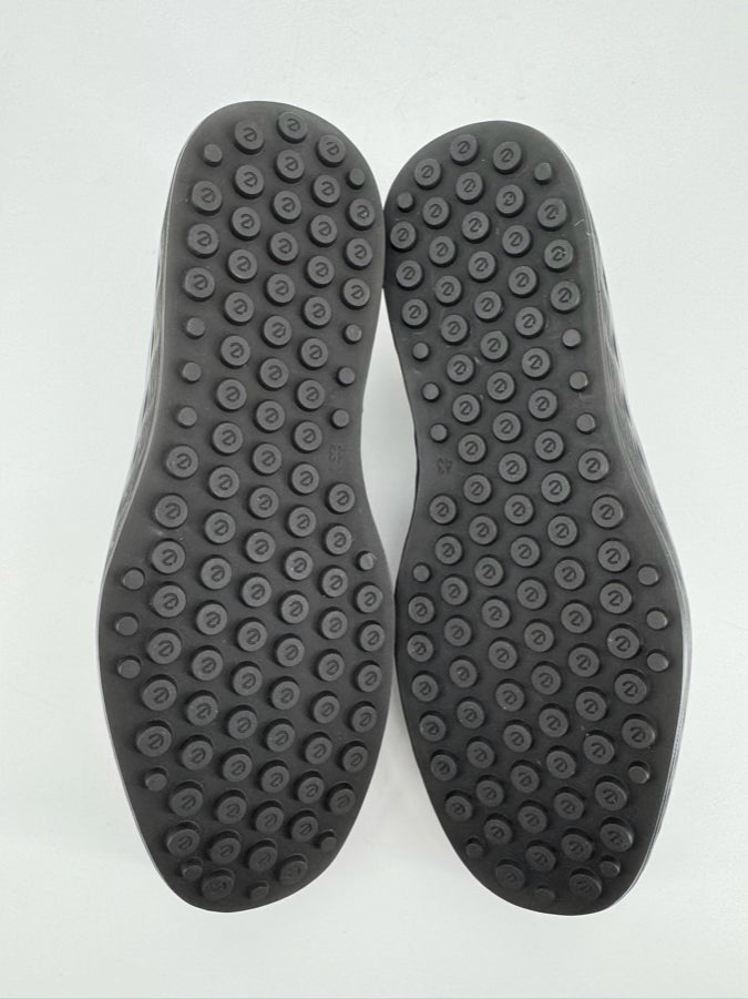 ECCO Size 43 Chocolate Leather Casual Shoes NWT